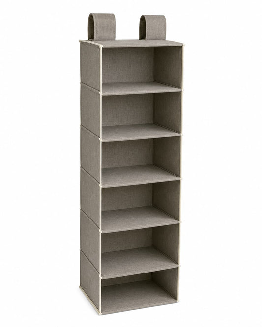 Seshades Hanging Closet Organizer with 6 Shelves